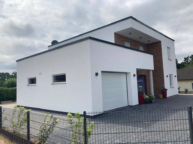 Einfamilienhaus mit Flachdach in Vorpommern