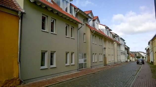 Straßenzug-Sanierung in Vorpommern